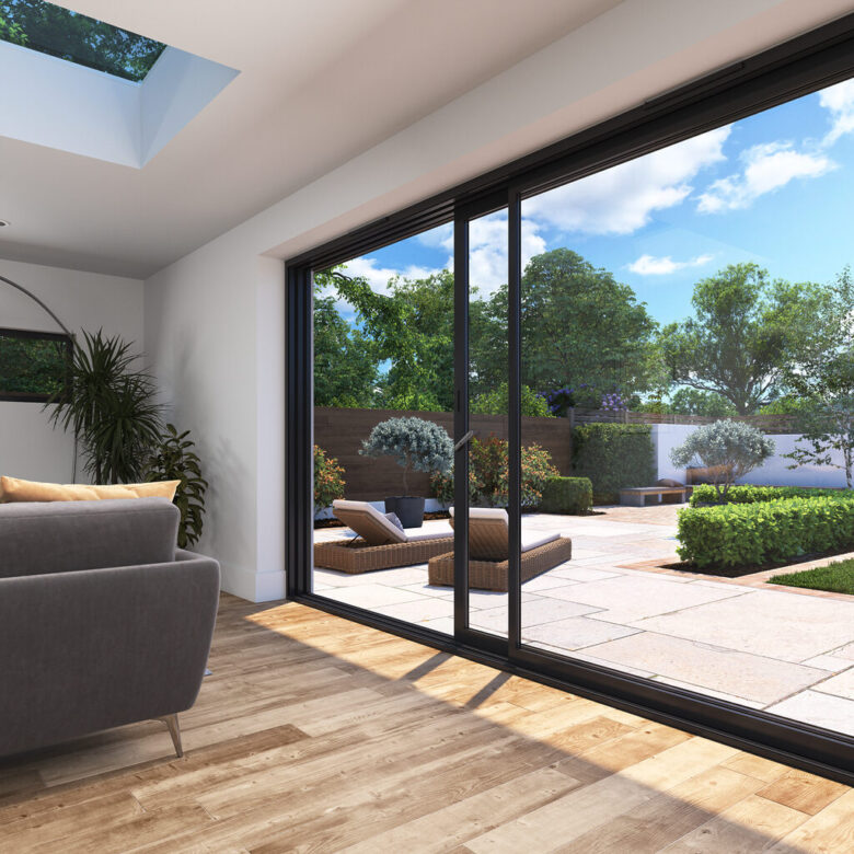 Modern aluminium sliding doors — combining style, security, and energy efficiency for a brighter, safer home