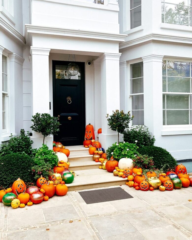 Halloween door decorations add festive charm to any home, while a strong composite front door helps ensure warmth and security