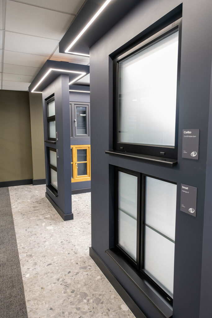 Modern aluminium windows from GFD Homes — combining strength, sleek style, and proven security for total peace of mind
