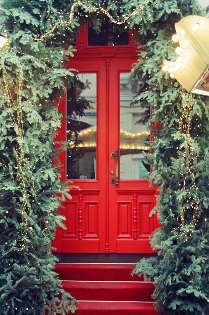 A composite door from GFD Homes — secure, stylish, and ready to welcome guests this Christmas